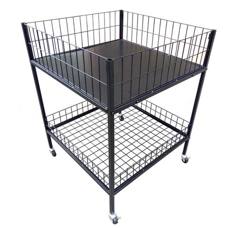 Grocery store display rack