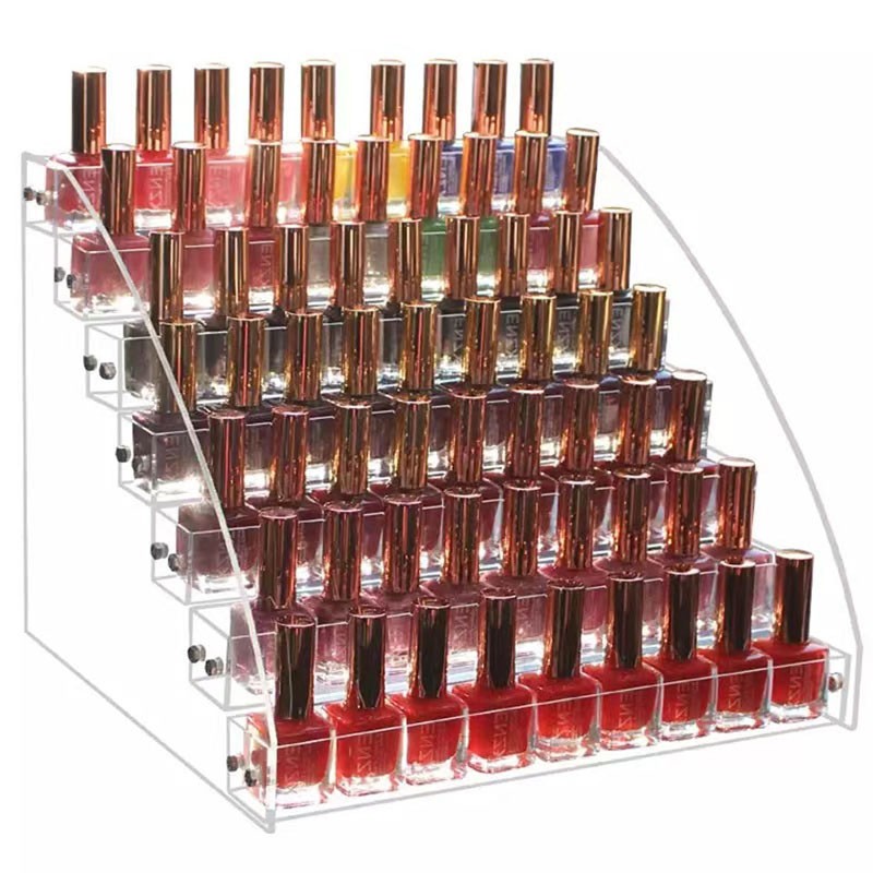 Fashion Acrylic nail polish stand display cabinet