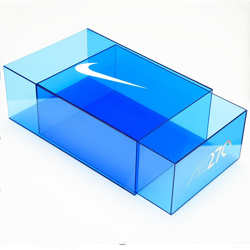 clear acrylic shoe box