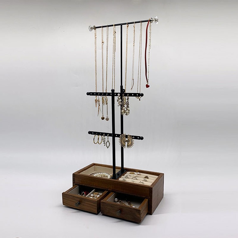 3 Tier Jewelry Stand Organizer for Necklaces, Bracelet & Ear