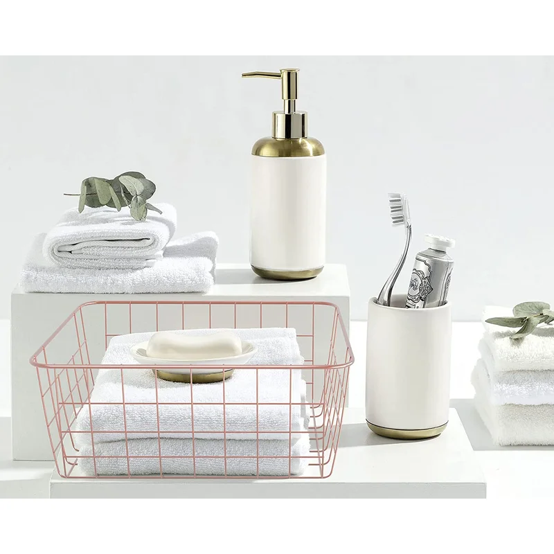 rectangular basket tray