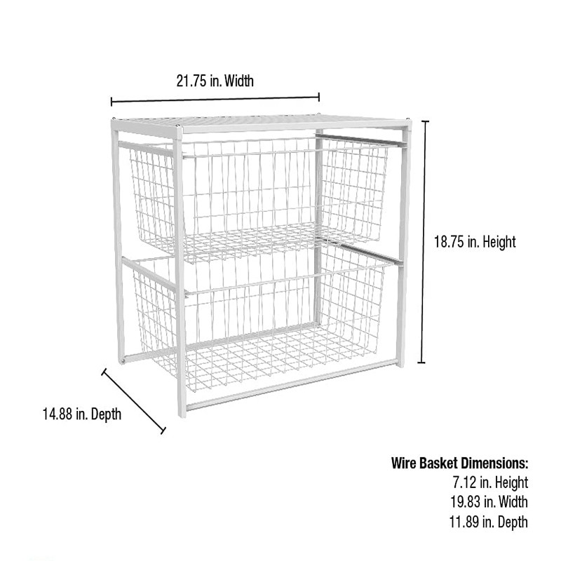 rectangular basket tray