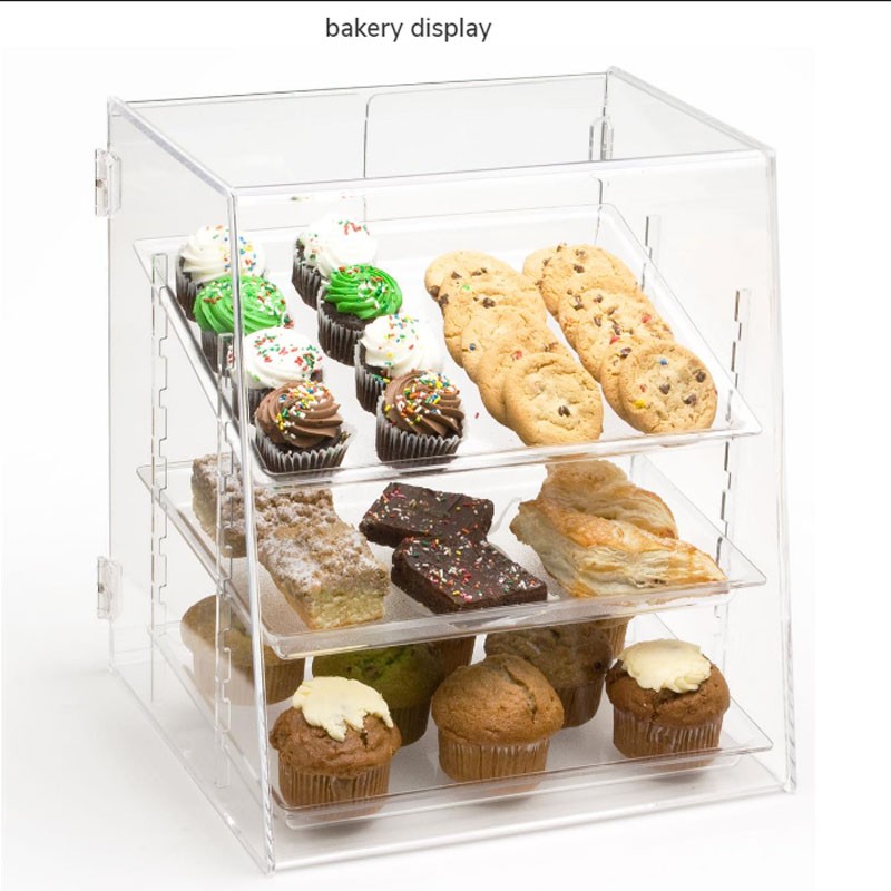 Countertop display cases for pastries