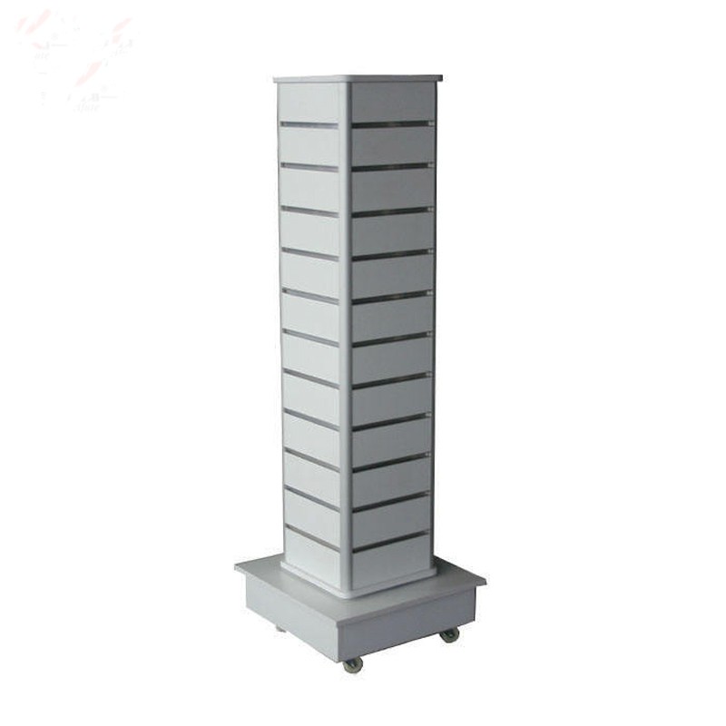 Factory supply free standing slatwall display stand