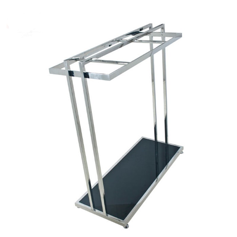 Customized  store metal garment display stand