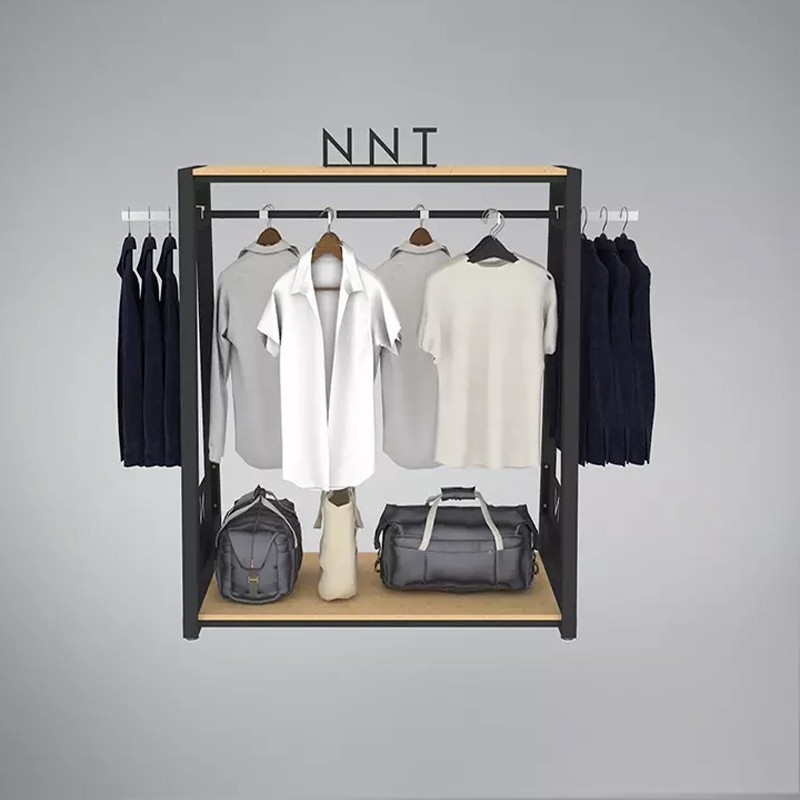 Store apparel display stands
