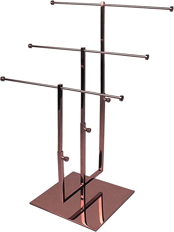 Gold Stainless Steel Scarf Stand wholesaler