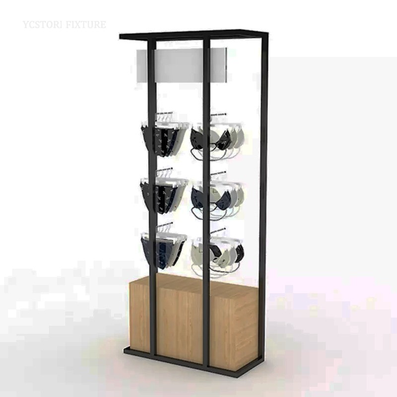 Lingerie store metal frame cabinet