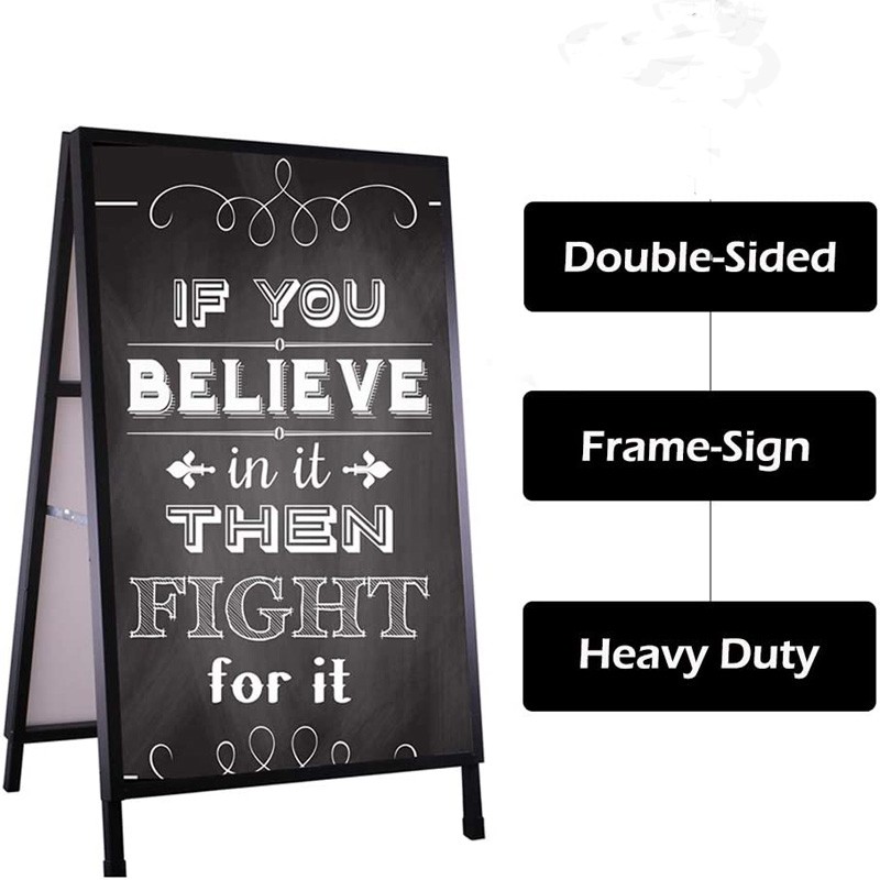 Heavy duty poster holder frame