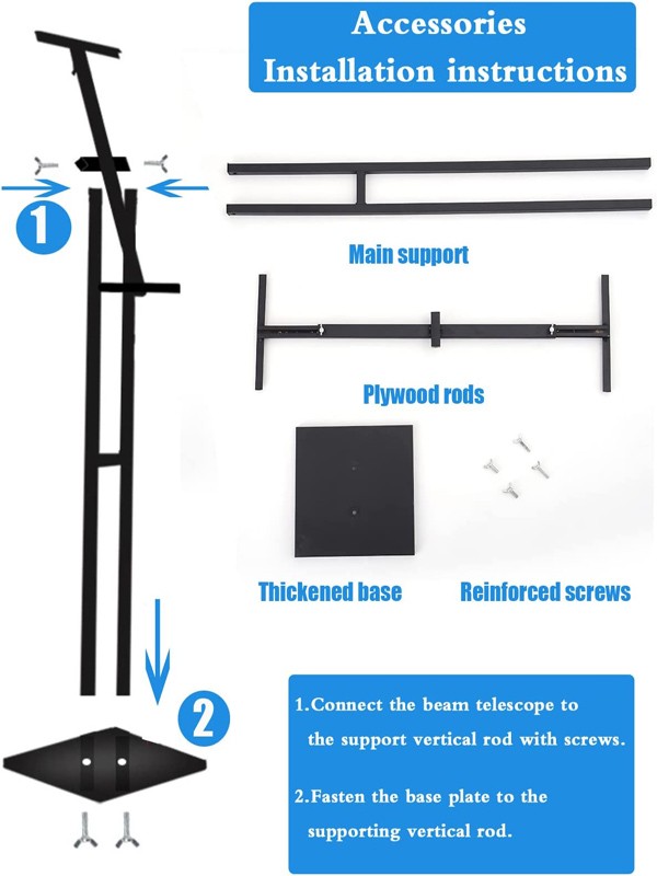 Floor standing board stands