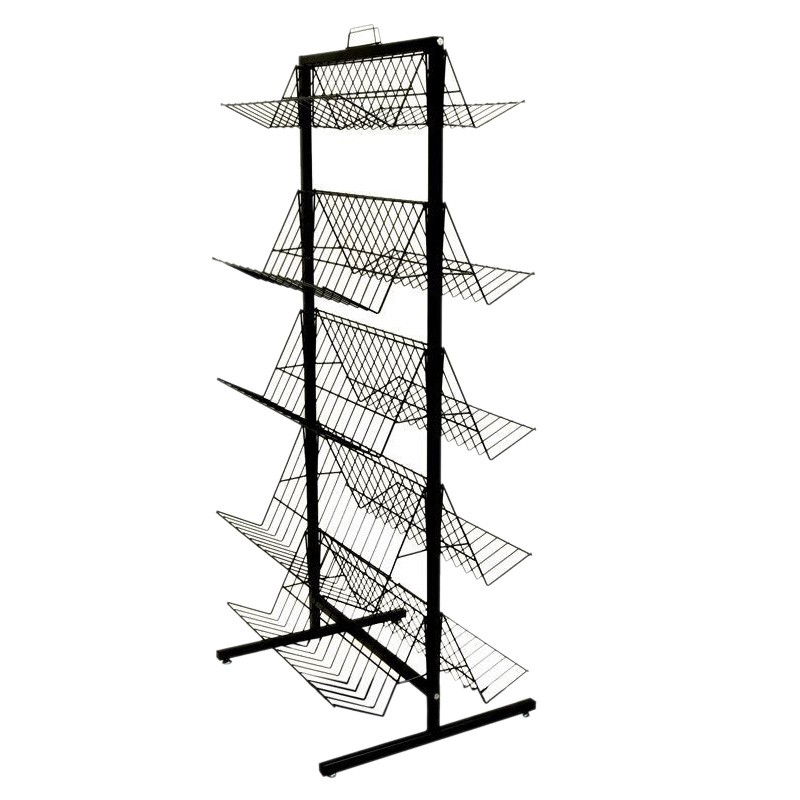 Cheap magazine display shelves