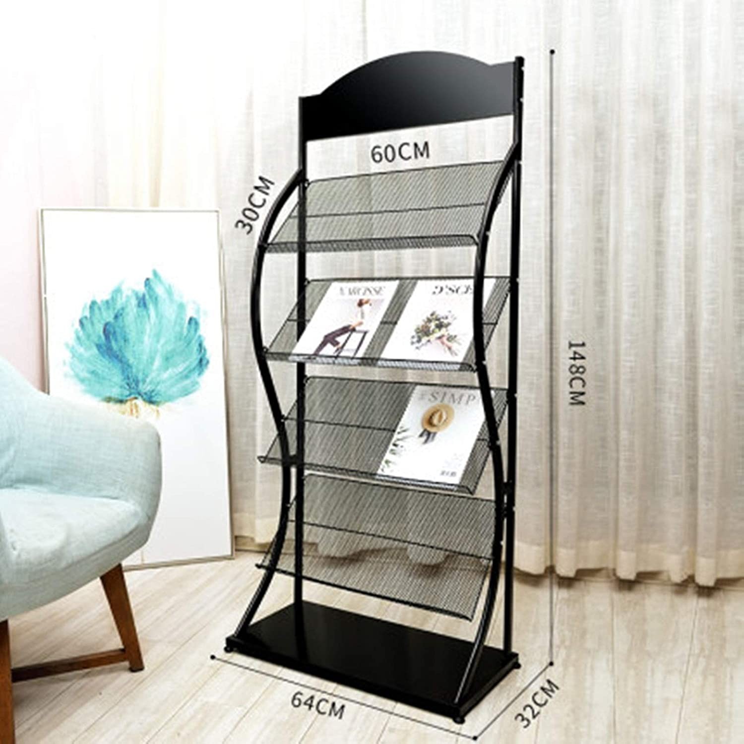 magazine display cases