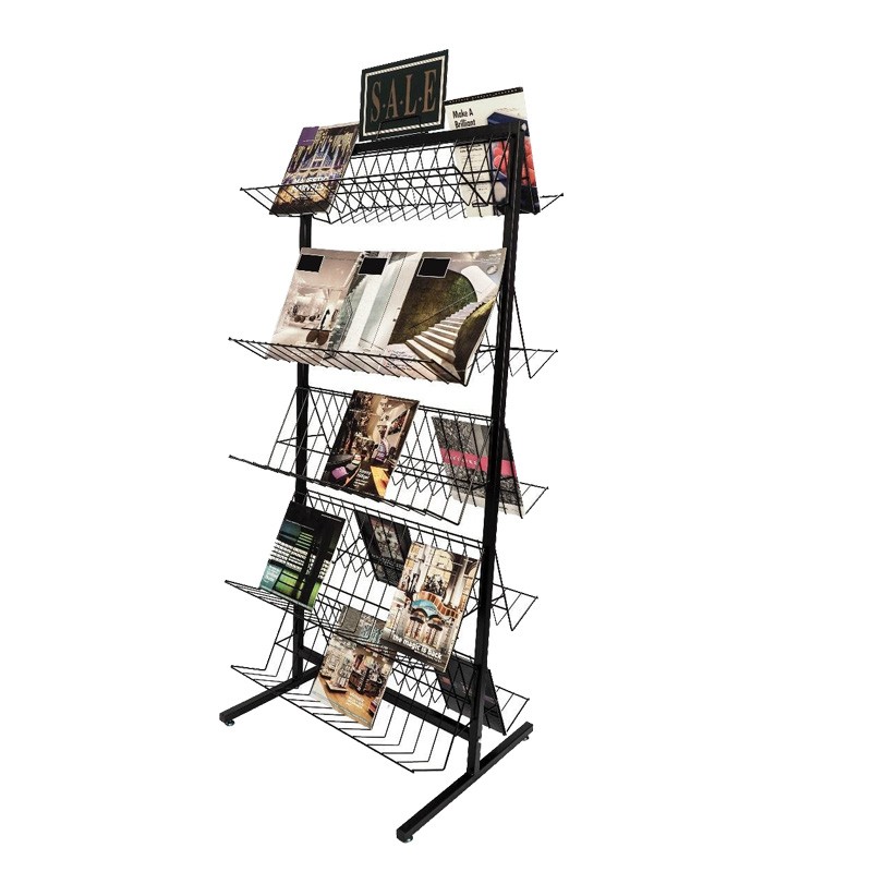 Factory supply metal literature display rack