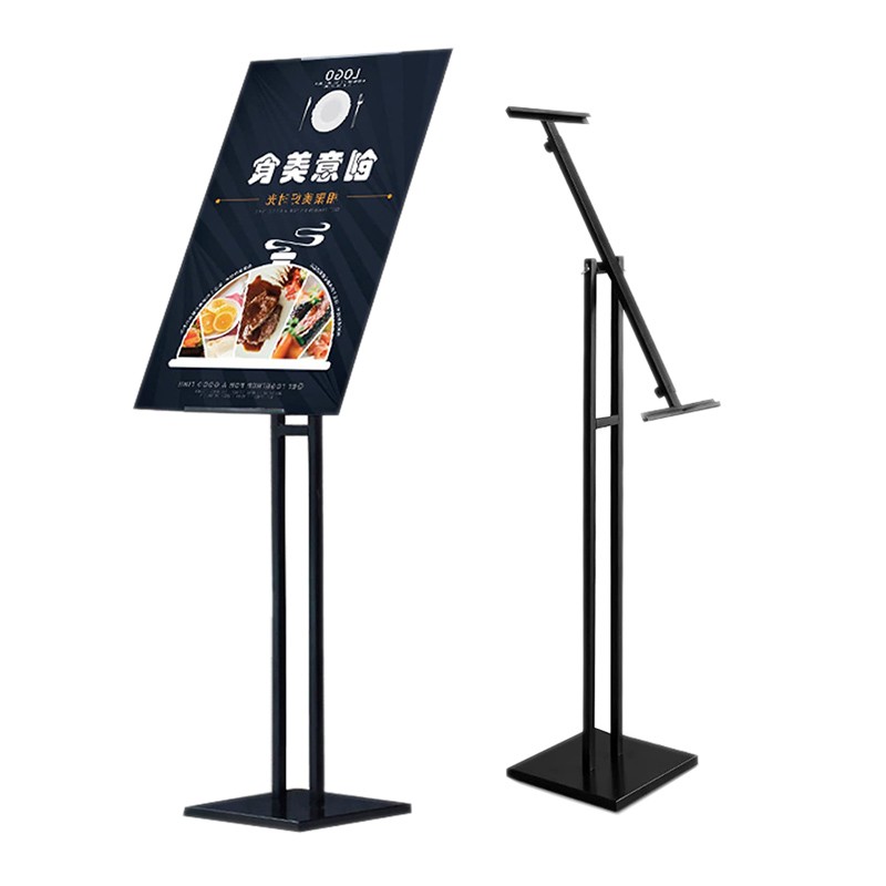 Floor stand poster holder stand