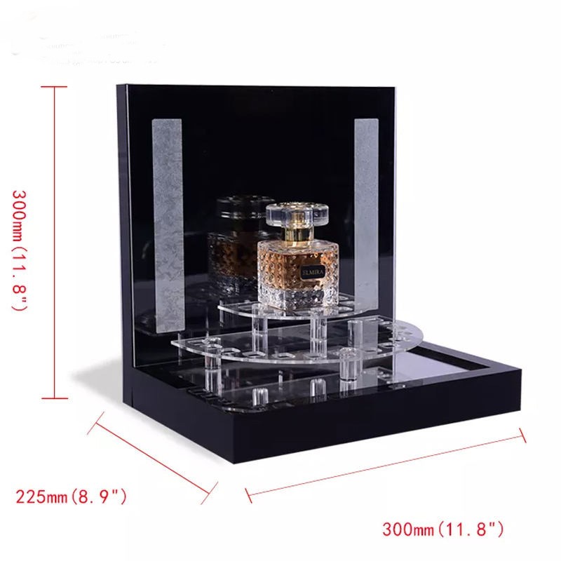 makeup perfume display stand 