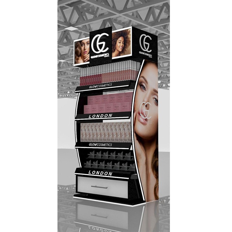 Factory supply cosmetic display stand for shop