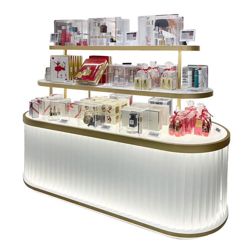 Modern beauty salon display unit
