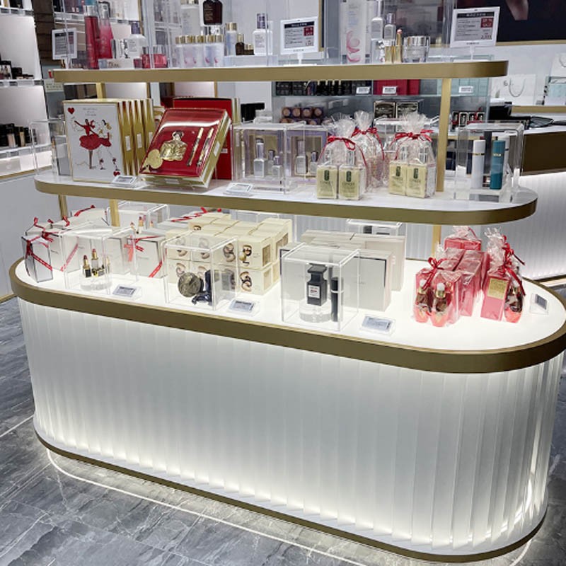 Factory supply beauty salon display shelves