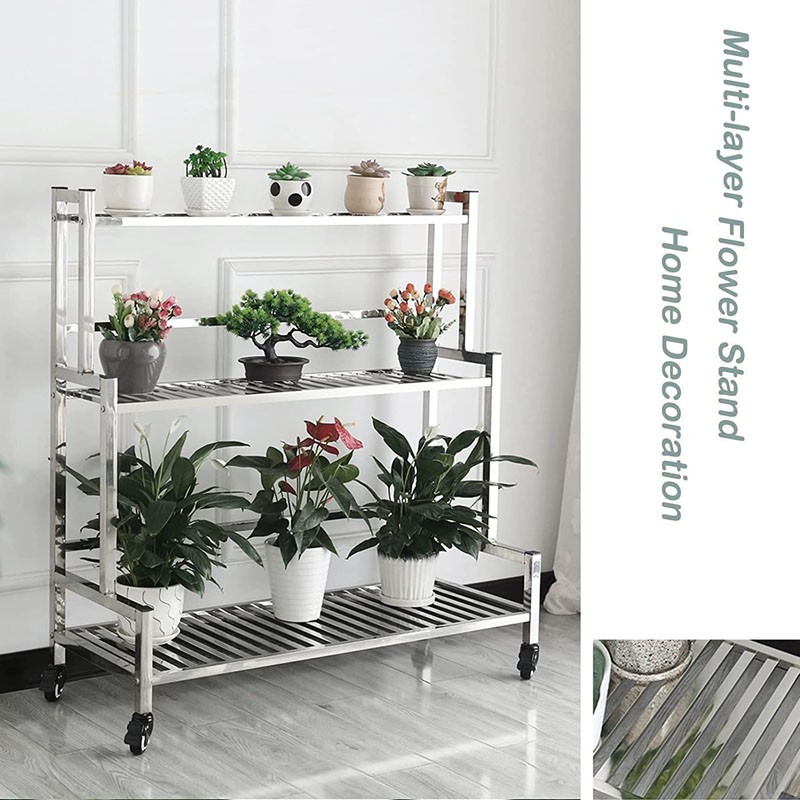 Heavy duty retail flower display stands