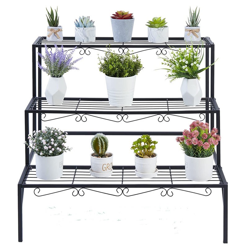 Tiered flower planter stands