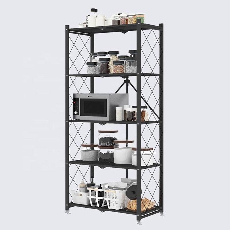 Freestanding kitchen industrial shelving