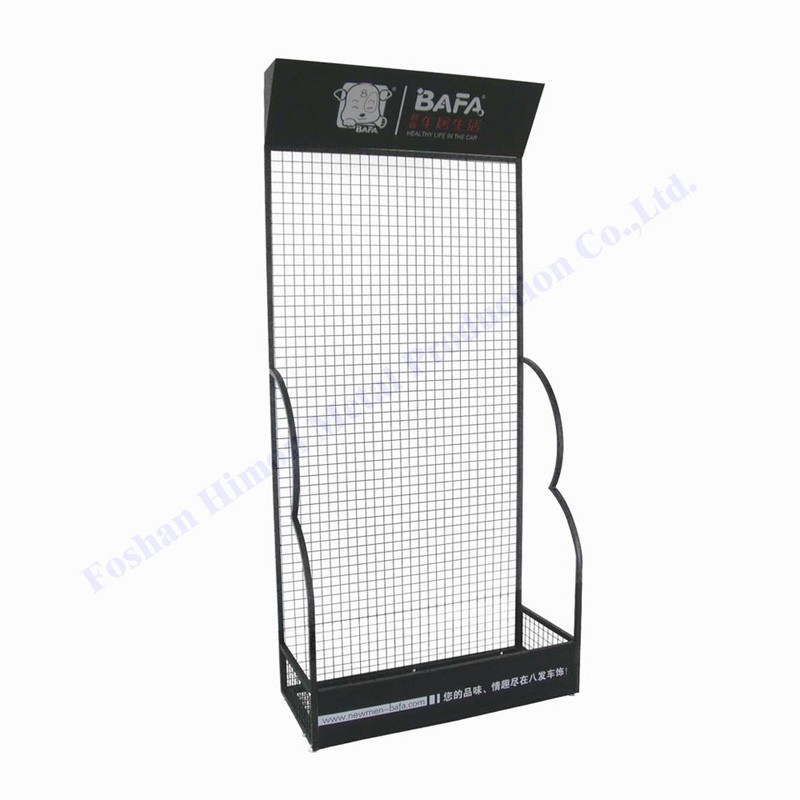 Metal merchandise display stand