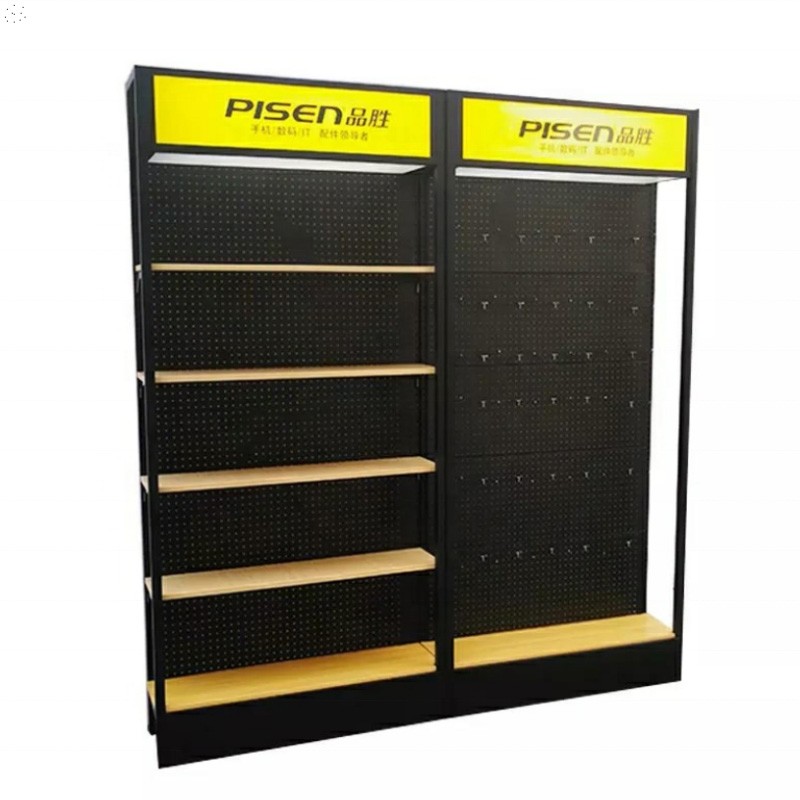 Freestanding pegboard display manufacture