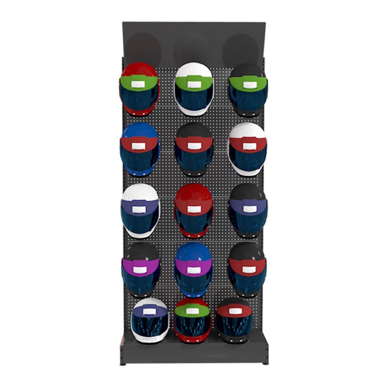 Retail Freestanding helmet display stand