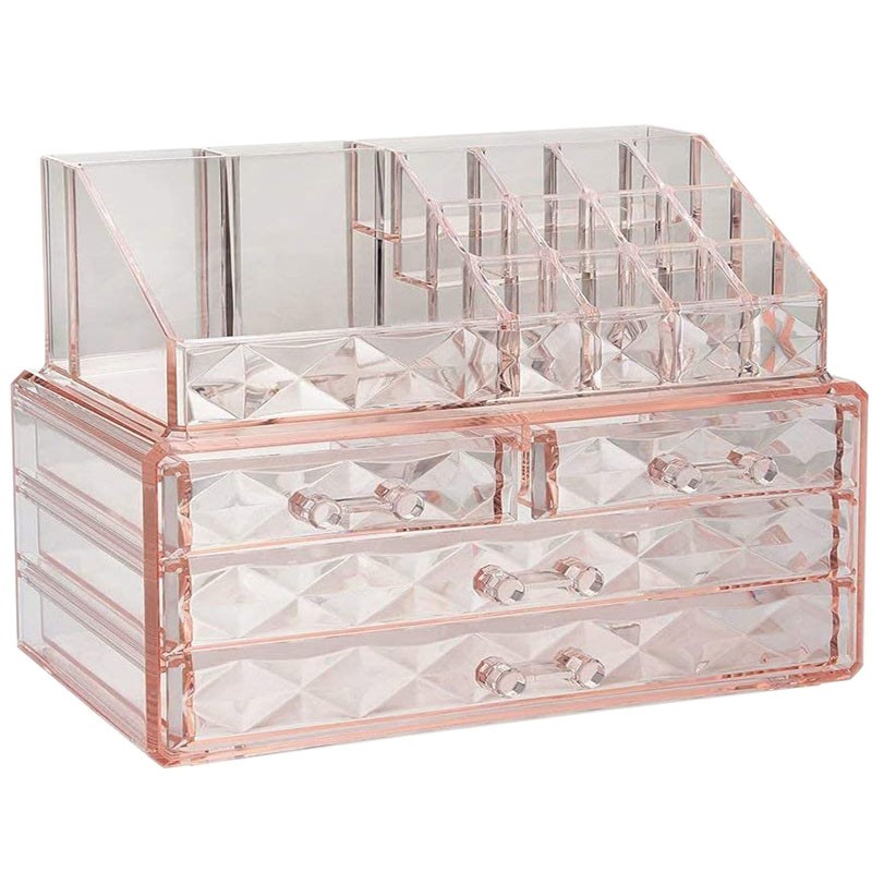 New design  cosmetic retail display with Brush Holder