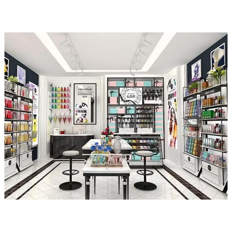 Custom cosmetic shop display ideas