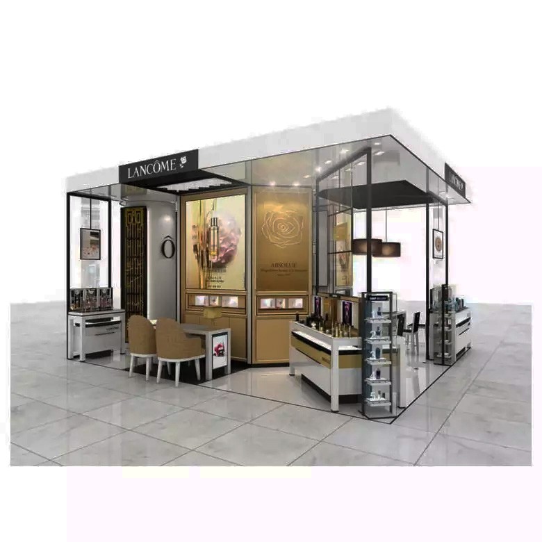 Creative custom cosmetic kiosk design