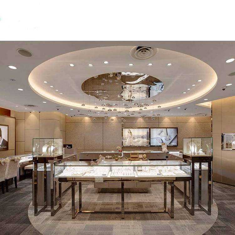 High end jewelry store display