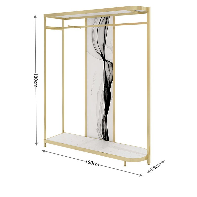 Wall amount  garment display stand 