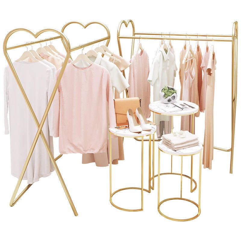 Custom baby garment shop rack design