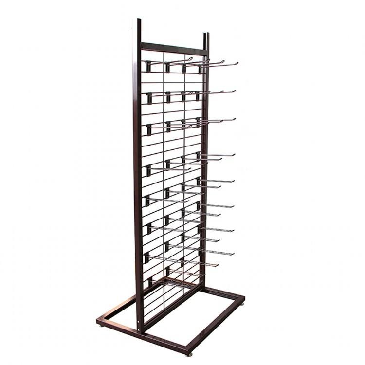 Wire mesh metal hanging rack