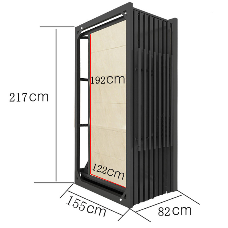 Custom ceramic display rack