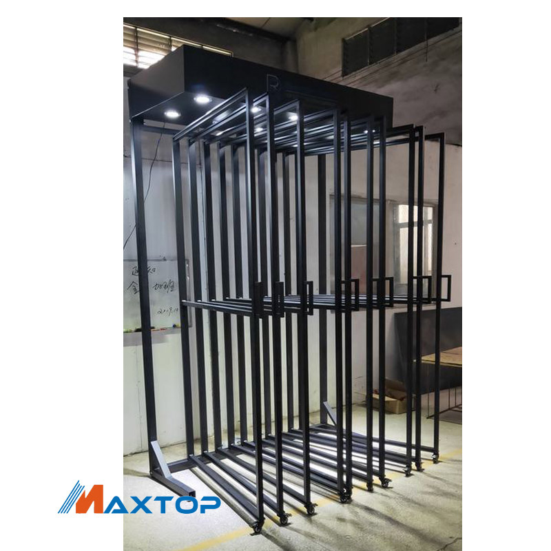 Stable tile stone display rack