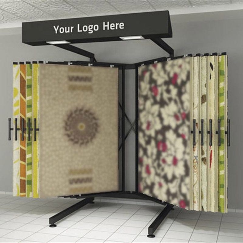 Hot sale rug rack display