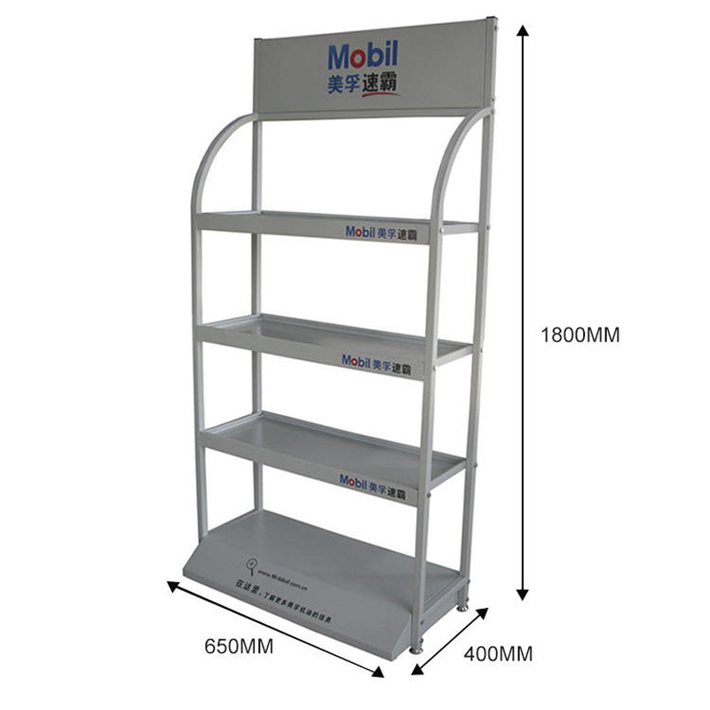 Flooring stand engine oil display stand