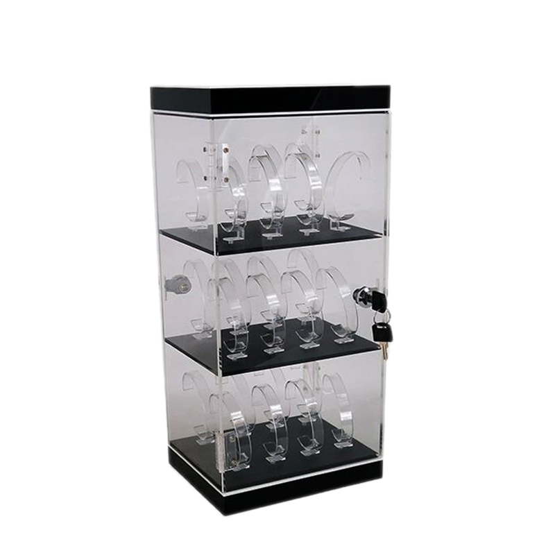 Lockable watch cabinet display