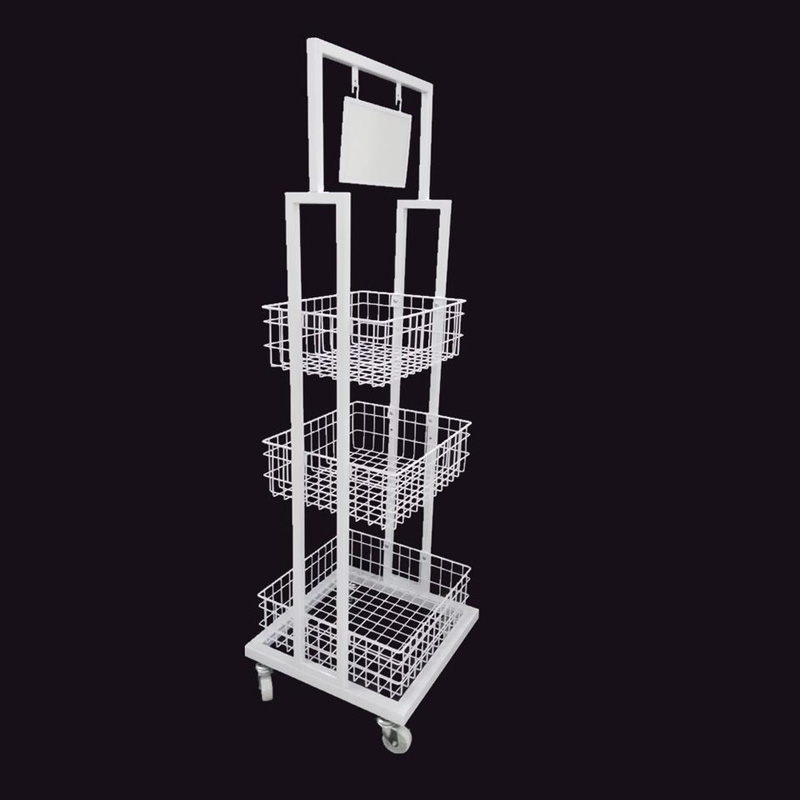 Supermarket product display stand design