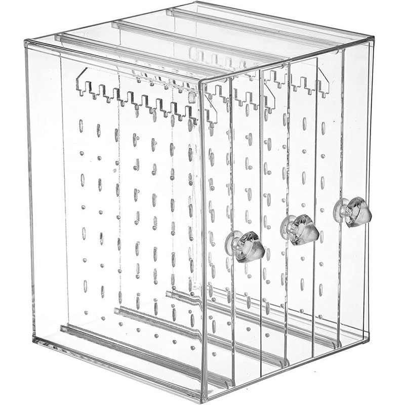 Acrylic jewelry box storage organizer