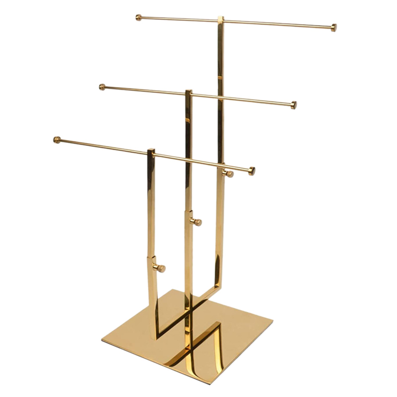 Gold Stainless Steel Scarf Stand wholesaler