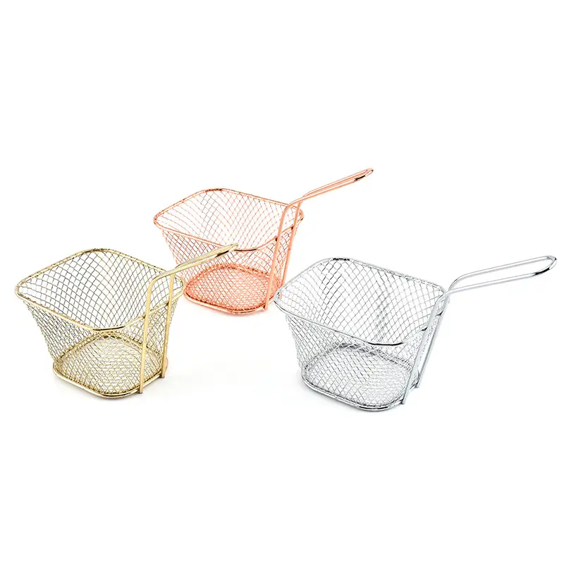 Factory supply high quality mesh fry basket