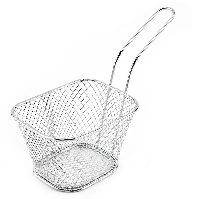 Stainless Steel mesh frying basket