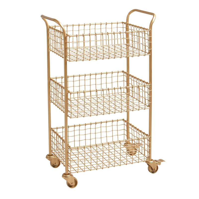 Durable Stackable wire basket supplier