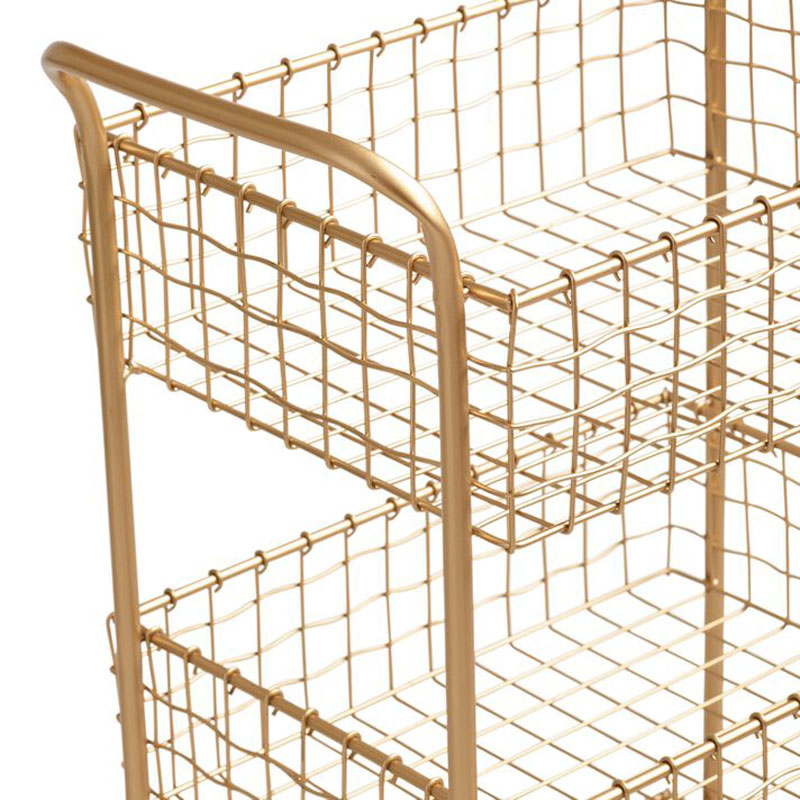 Durable Stackable wire basket supplier