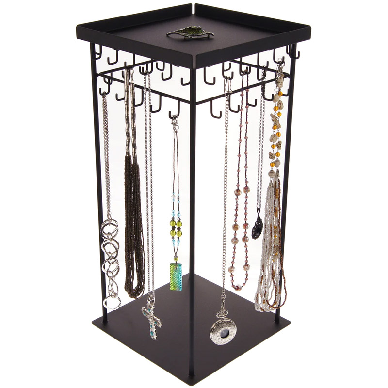 Rotating Metal  Jewelry Display Stand