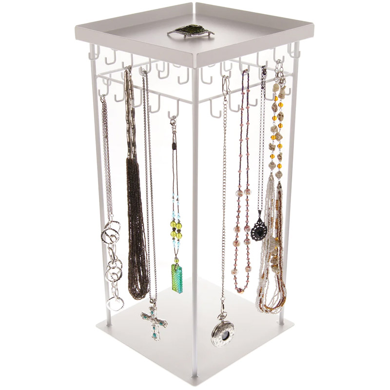 Rotating Metal  Jewelry Display Stand