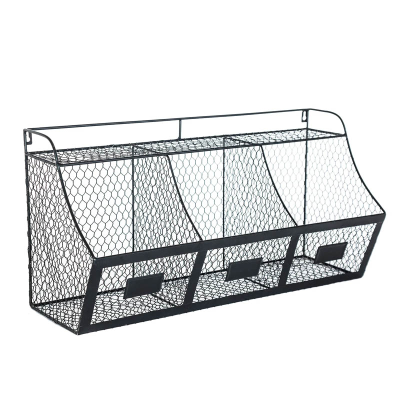 Multiple wire storage basket